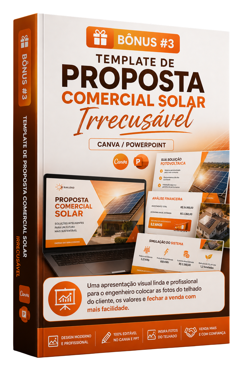 Template de Proposta Comercial Solar Irrecusável