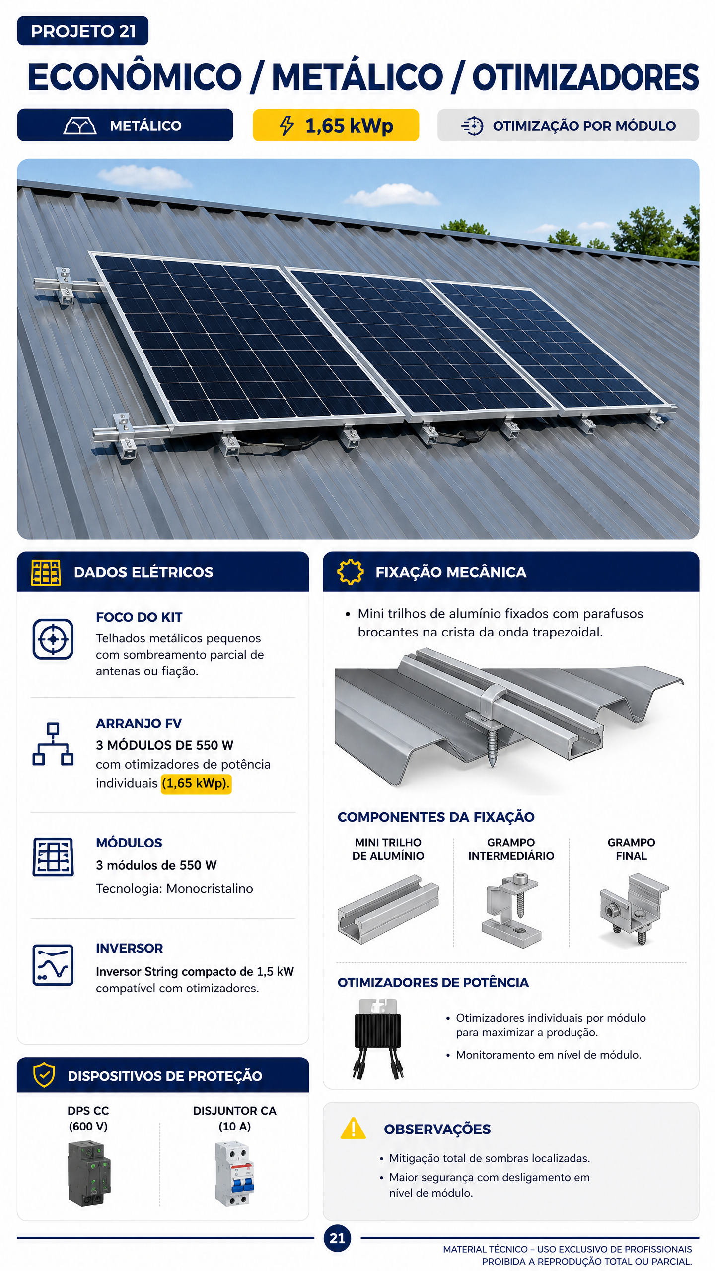 Projeto Comercial Industrial